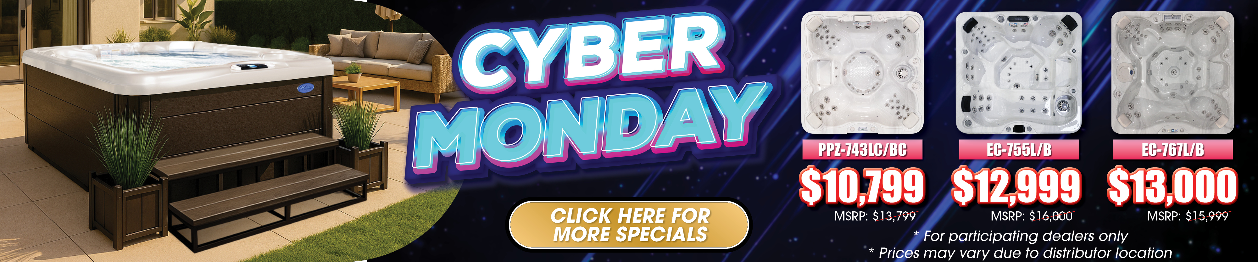 Calspas hot tub being used in a family setting - Penticton