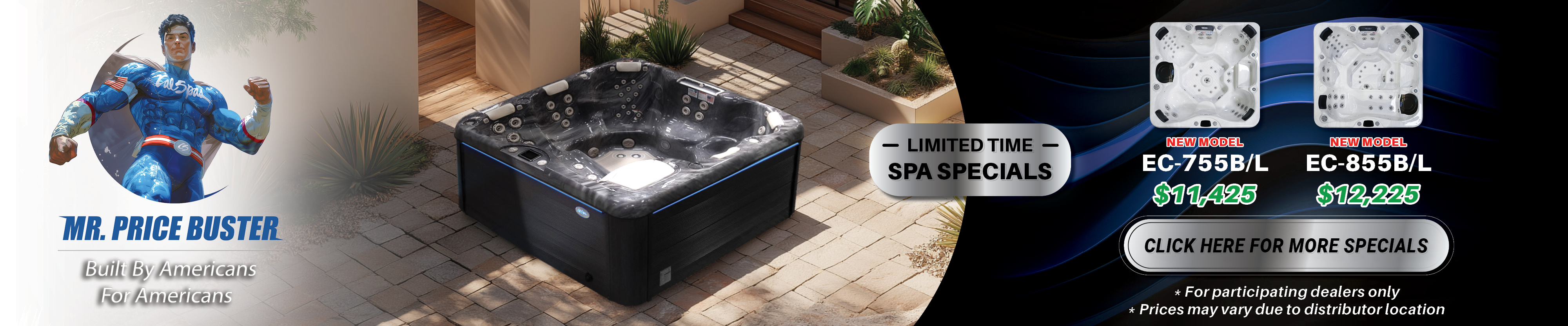 Calspas hot tub being used in a family setting - Penticton